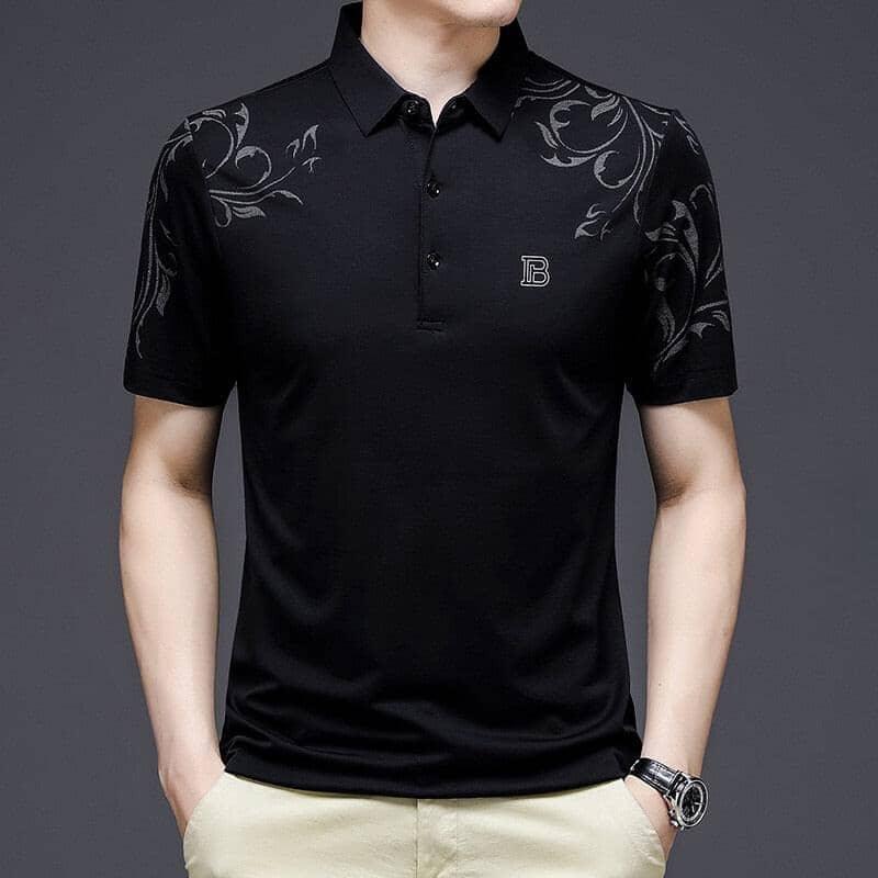 Camisa Polo Masculina - 100% Poliéster - Manfine