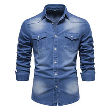 Camisa Jeans Masculina - Constantine