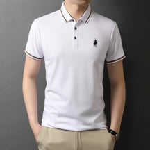 Camisa Polo Lisa Classic - Manfine