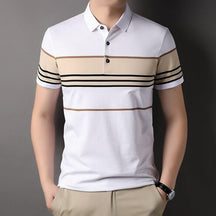 Camisa Polo Masculina Listrada Soft - Manfine