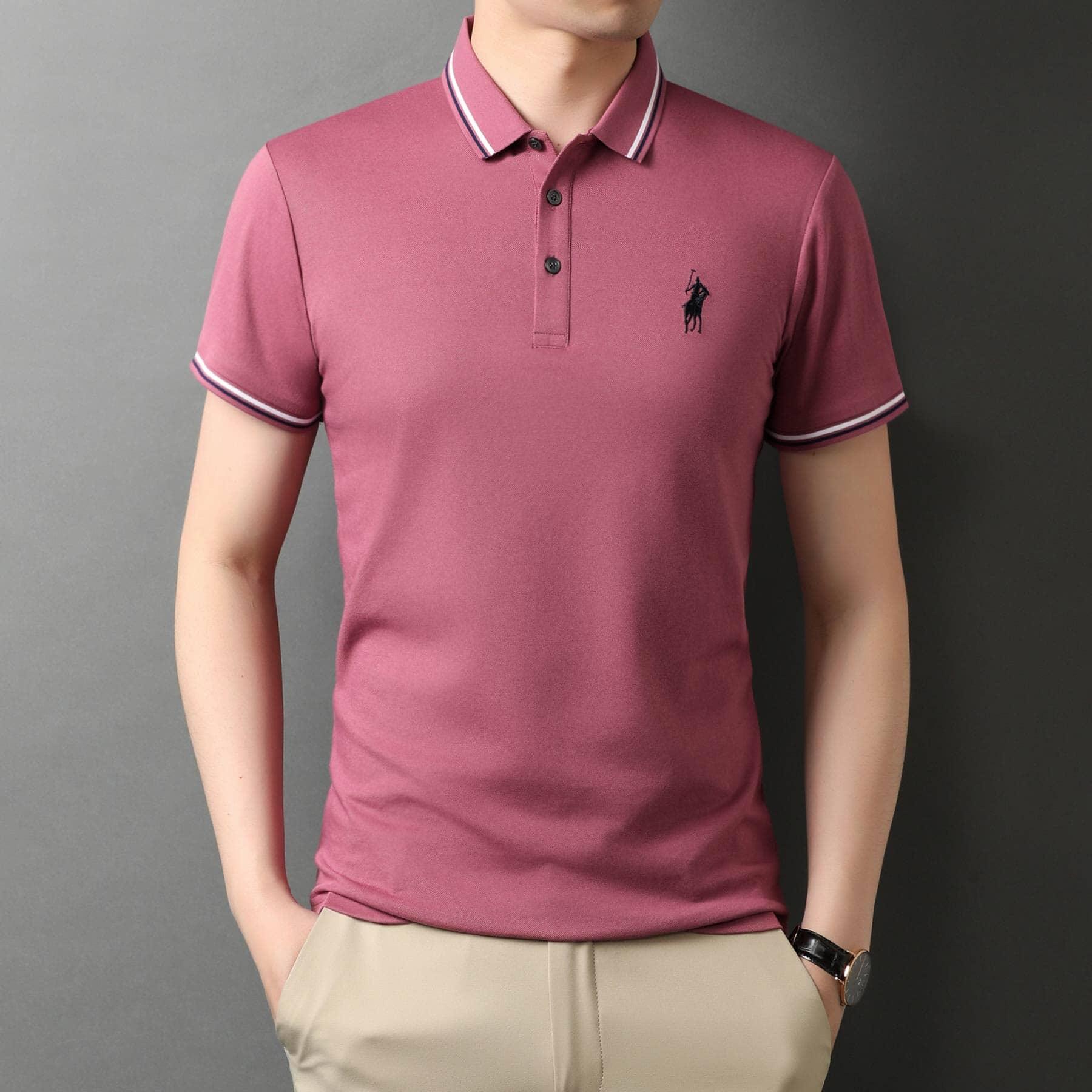 Camisa Polo Lisa Classic - Manfine