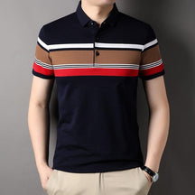 Camisa Polo Masculina Listrada Hombre - Manfine