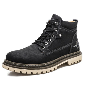 Bota Masculina de Couro Belgic