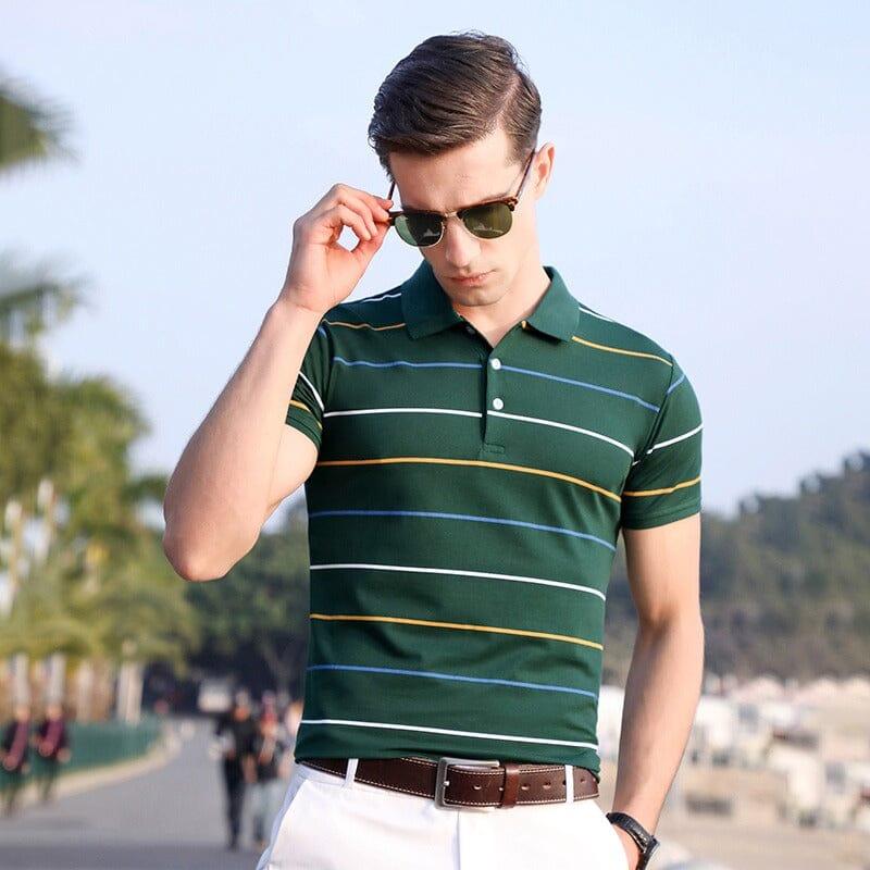 Camisa Polo Masculina Confortável Modelo Miami - Manfine