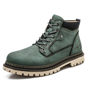 Bota Masculina de Couro Belgic