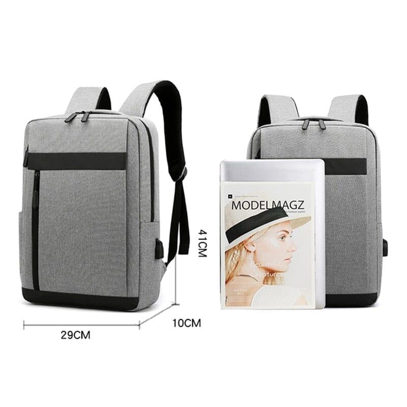 Mochila Executiva Smart - Notebook 15`, Porta USB - Manfine