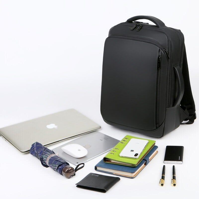 Mochila Executiva Premium Ryut - Notebook 15`, Impermeável e Porta USB - Manfine