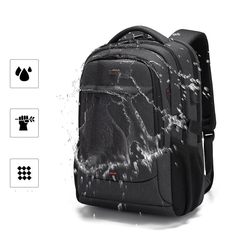 Mochila Executiva Michigan - Notebook 17`, Impermeável e Porta USB - Manfine