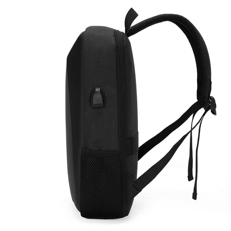 Mochila Executiva Minimal - Notebook 15`, Impermeável, Porta USB e Trava TSA - Manfine