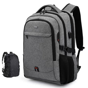 Mochila Executiva Michigan - Notebook 17`, Impermeável e Porta USB - Manfine