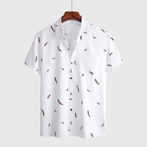 Camisa Manga Curta Estampada Freedon - Manfine