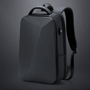 Mochila Executiva Fenruen - Notebook 14`, Expansível, Impermeável e Porta USB - Manfine